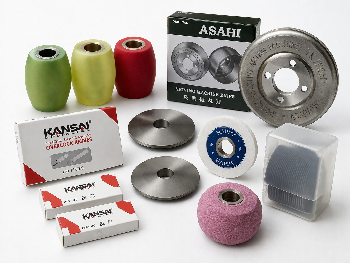 Vật liệu cắt, mài của máy may