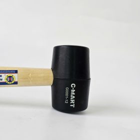 Búa cao su C-Mart là dụng cụ chuyên dụng trong cơ khí, xây dựng và lắp ráp nội thất. Với đầu búa bằng cao su đàn hồi, sản phẩm giúp tác động lực mà không làm trầy xước hay biến dạng bề mặt vật liệu. Đây là lựa chọn lý tưởng cho các công việc yêu cầu độ chính xác và bảo vệ bề mặt.